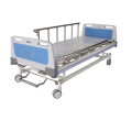 Central controlled Manual adjustable 2 Crank  ABS hospital bed prices